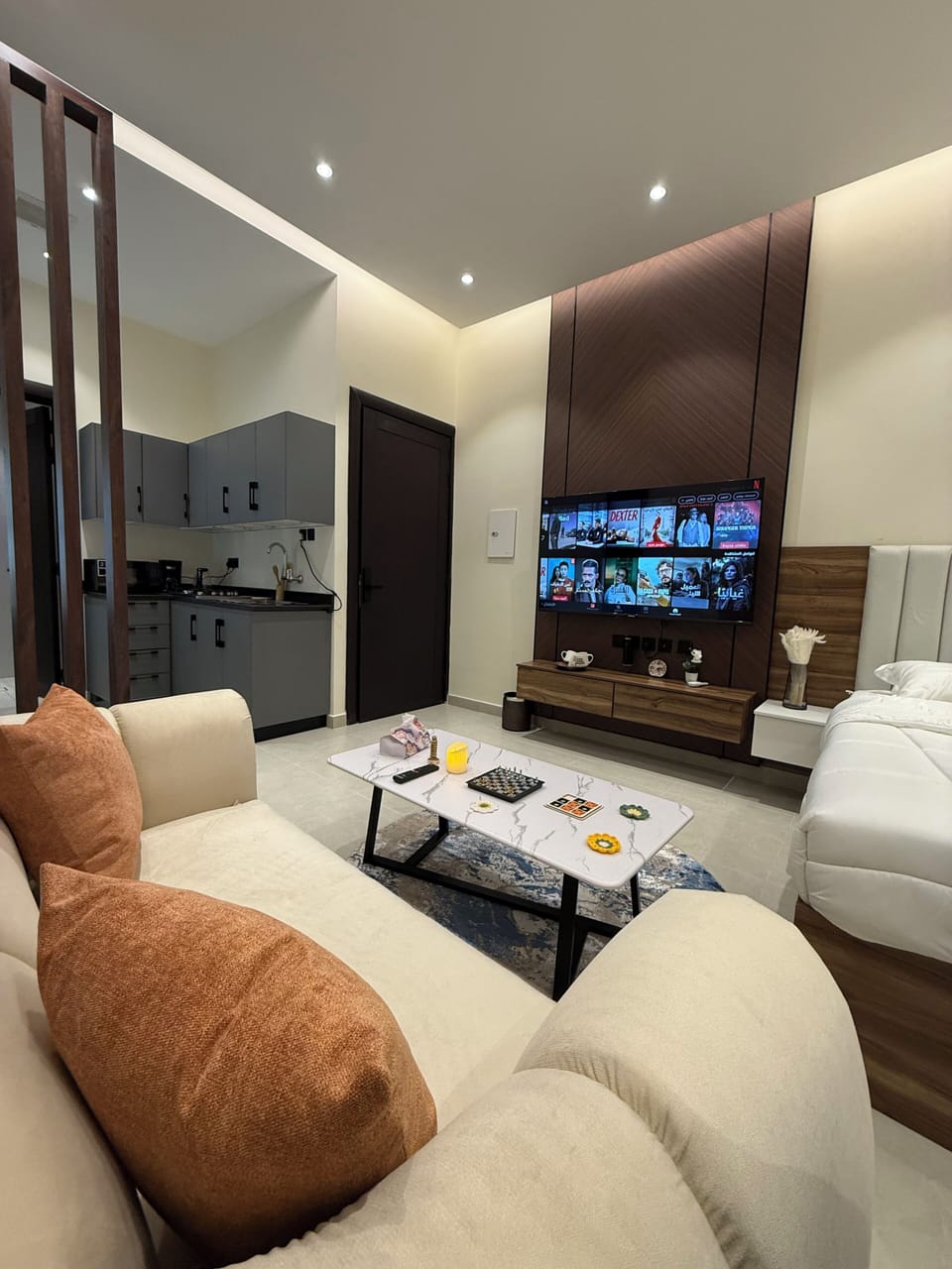 Studio Suite | Living area | 75-cm Smart TV with digital channels