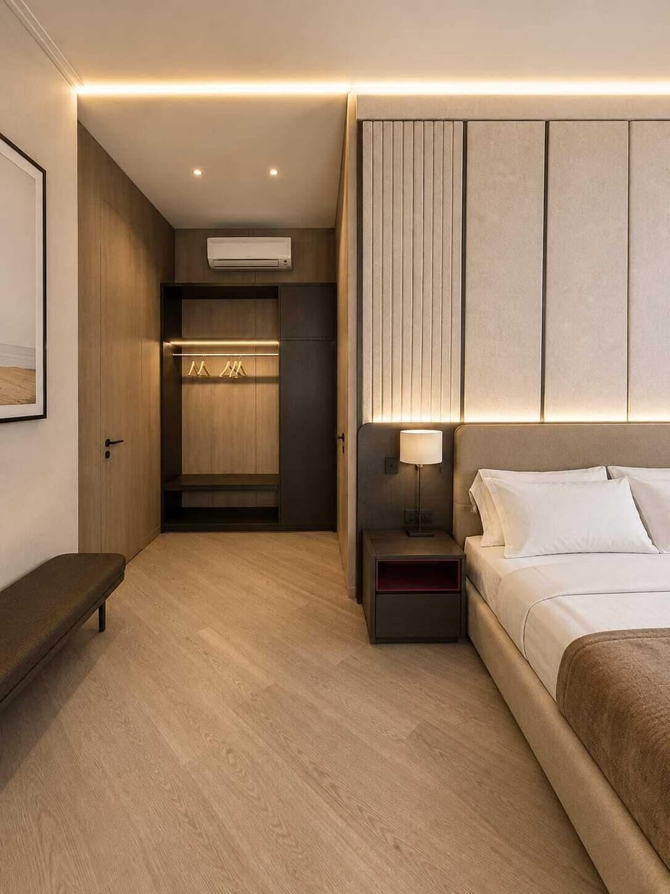 Standard Double Room | In-room safe, soundproofing, iron/ironing board (on request)
