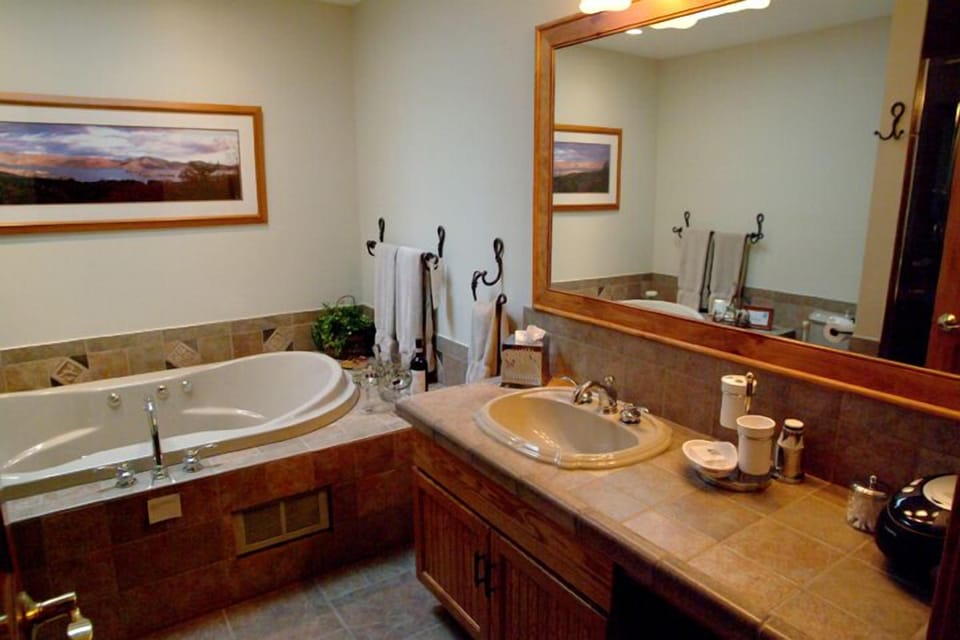 Designer toiletries, hair dryer, bathrobes, slippers