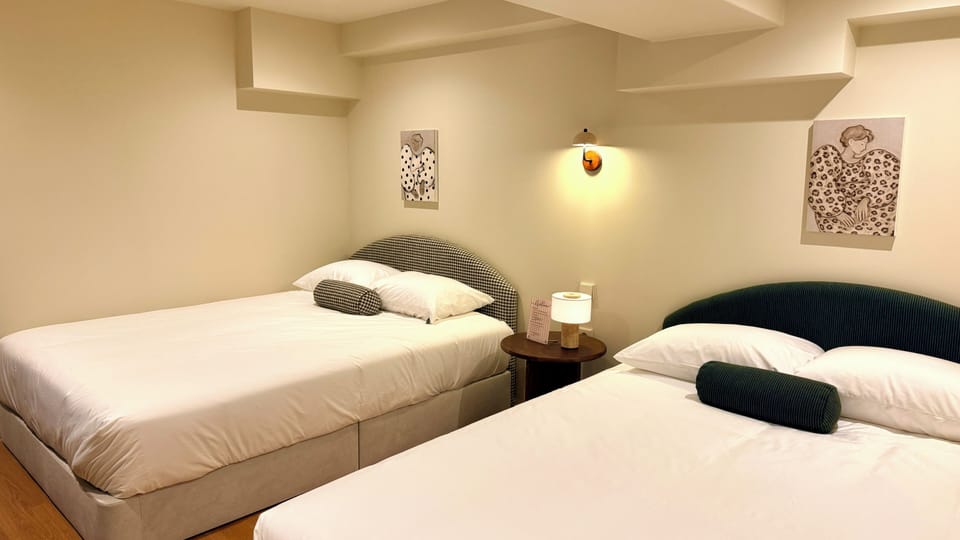 Family Twin Room, No Windows | WiFi (free), bed sheets