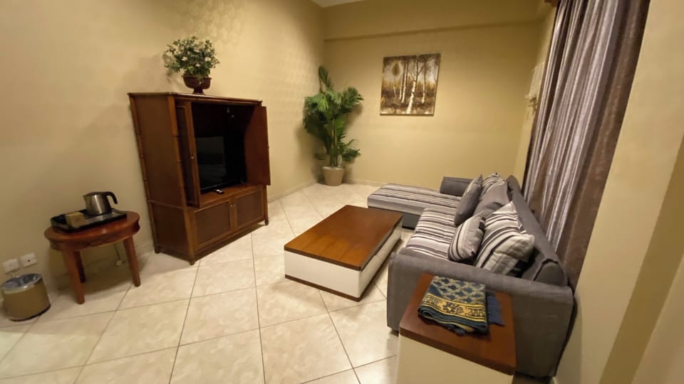 Economy Apartment, 3 Bedrooms | Living area