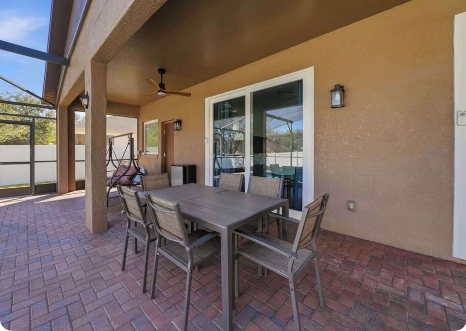 House, Multiple Beds, Pool Access, Pool View (Bridgeford Splash Retreat) | Outdoor dining