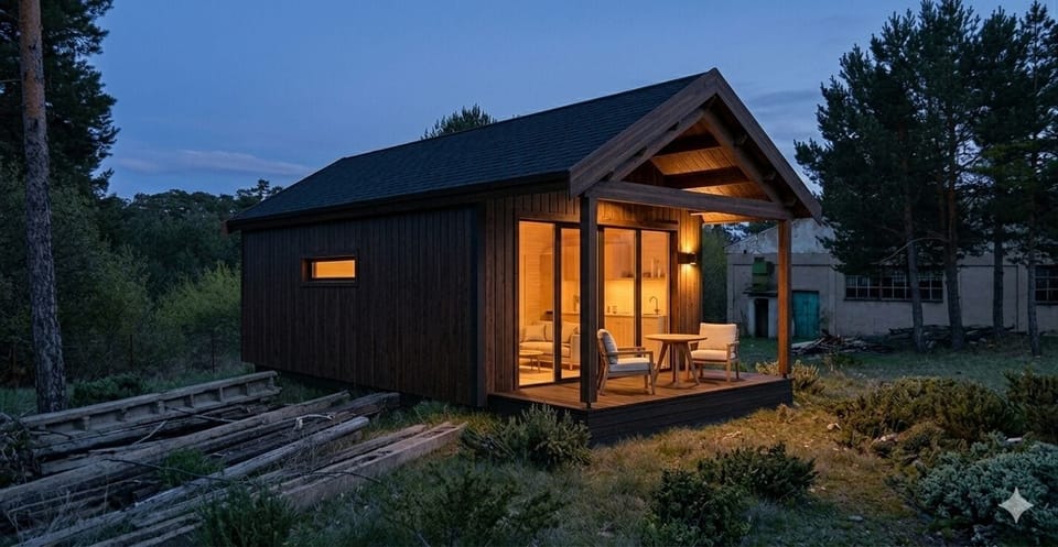 Deluxe Cabin, 1 King Bed, Kitchen, Mountain View | Exterior
