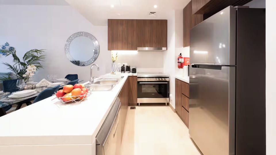 Deluxe Apartment, Balcony, Sea View | Private kitchen | Espresso maker, coffee/tea maker, electric kettle