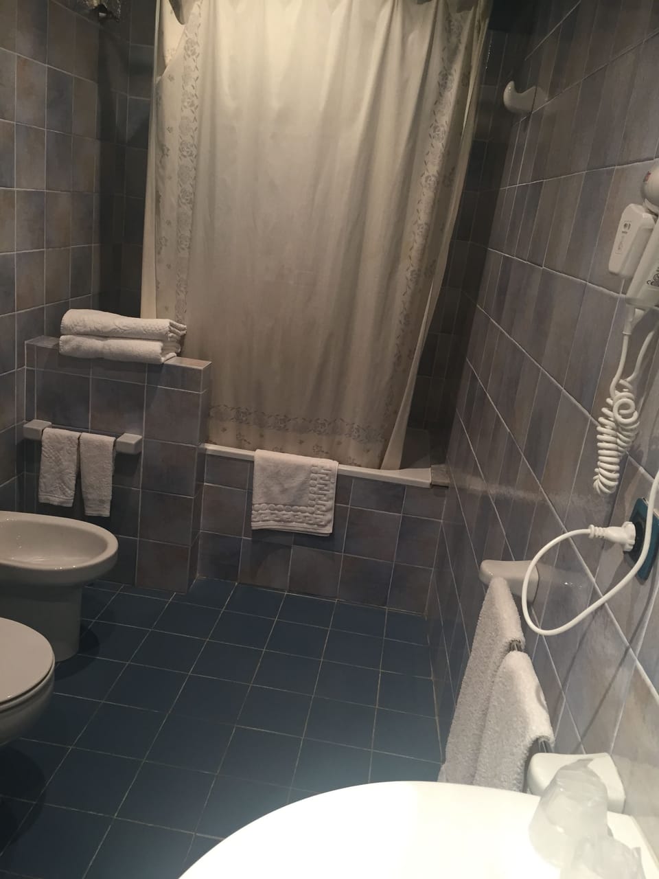 Double or Twin Room | Bathroom | Free toiletries, hair dryer, bidet, towels