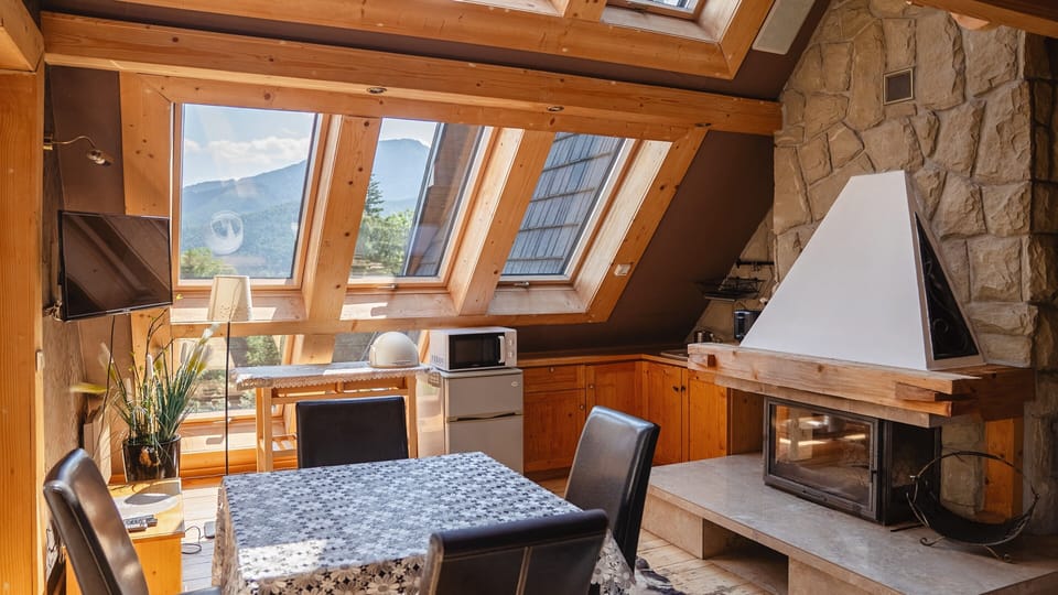 Apartment, Balcony | Living area | Flat-screen TV