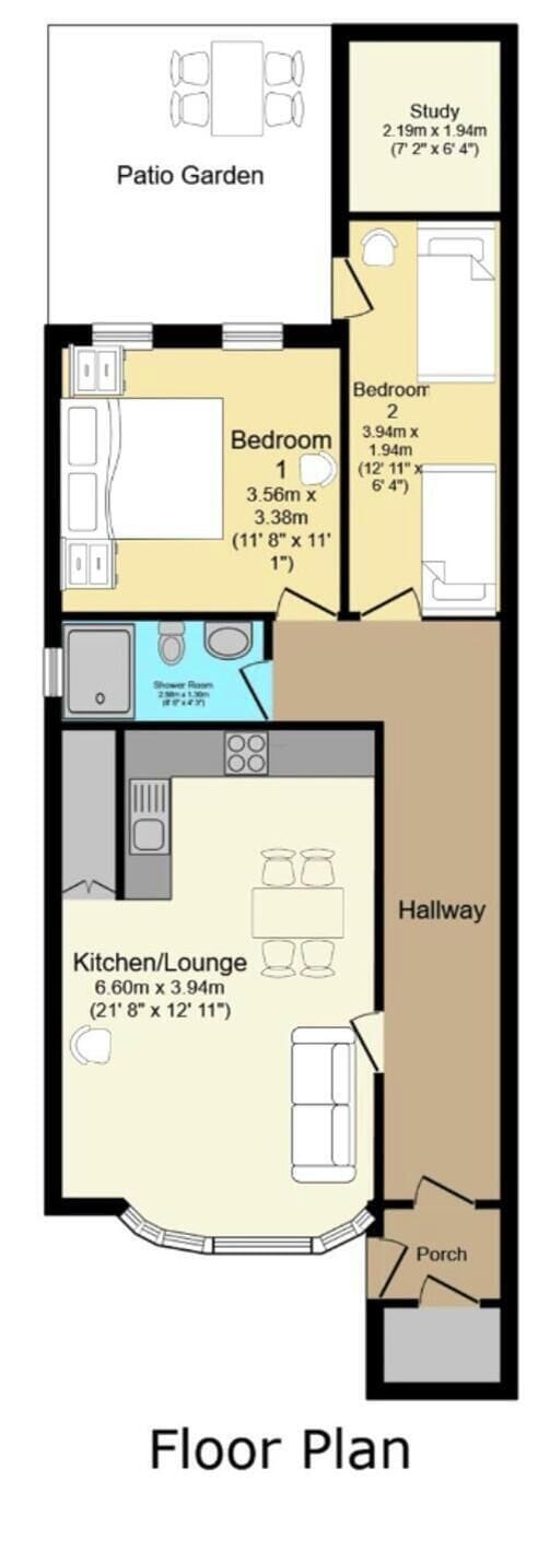 House | 2 bedrooms