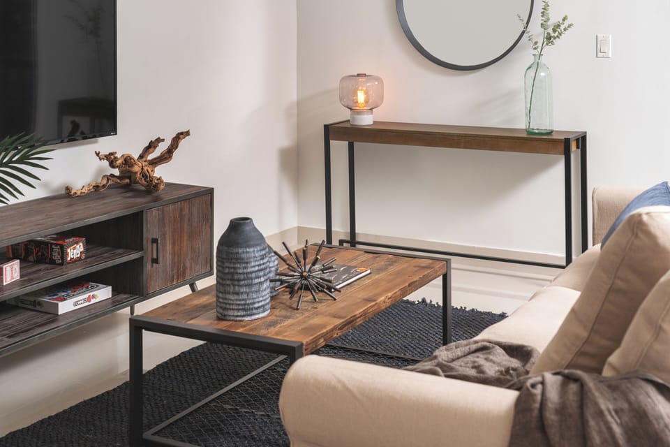 Apartment, 2 Bedrooms | Living area | 42-inch flat-screen TV with digital channels