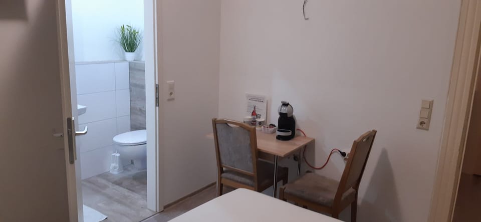 Double Room | Bathroom | Shower, hair dryer, towels, soap