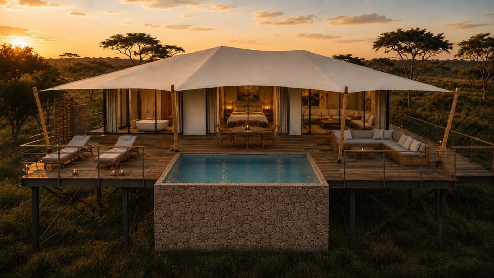 Zuraya Serengeti Luxury tent in Tanzania