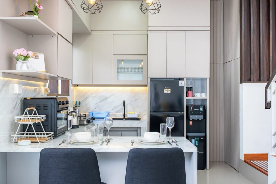 Villa | Private kitchen | Coffee/tea maker, electric kettle, toaster, blender