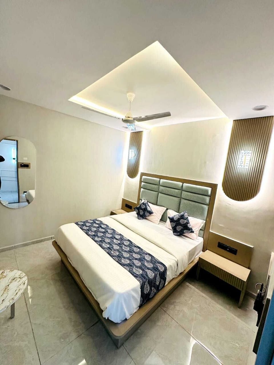 Deluxe Double Room, City View | In-room safe, desk, laptop workspace, iron/ironing board