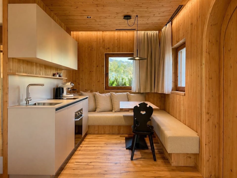 Chalet, Sauna | Living area | Flat-screen TV