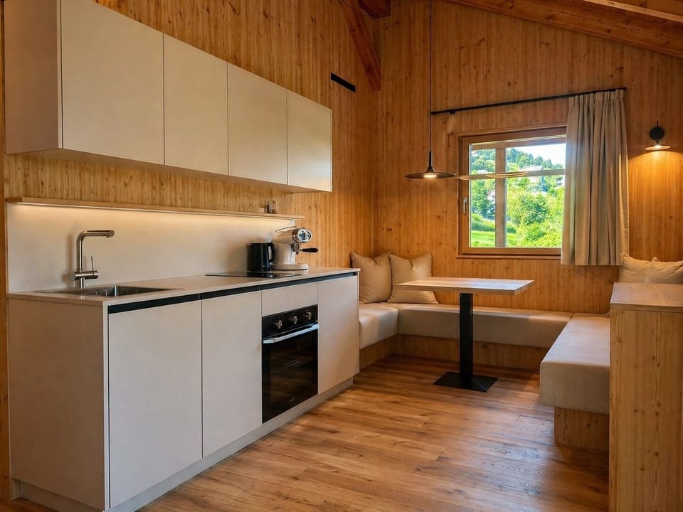 Chalet, Bathtub | Living area | Flat-screen TV