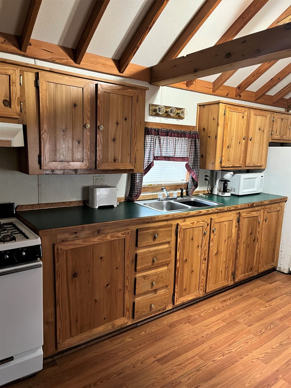 Deluxe Cabin | Private kitchen | Mini-fridge
