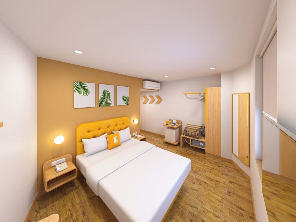 Standard Double or Twin Room, City View | In-room safe, iron/ironing board (on request), WiFi (free)