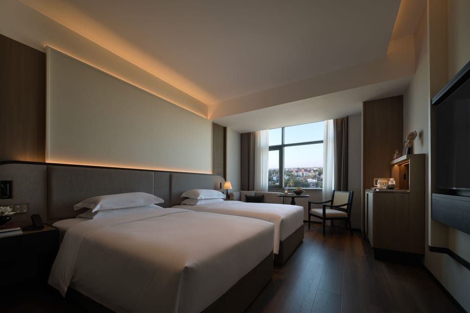 Superior Twin Room, Non Smoking, City View | Blackout drapes, soundproofing, iron/ironing board (on request)