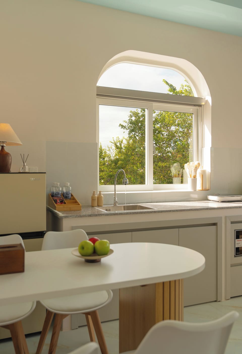 Junior Apartment, 2 Bedrooms, Balcony, Tower | Private kitchen