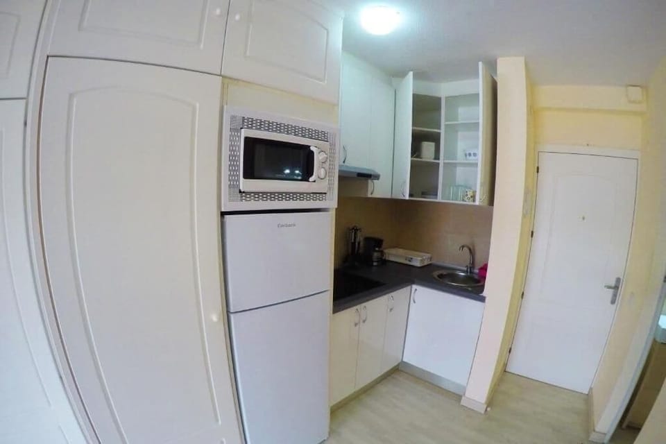 Studio, Balcony, Sea View | Private kitchen