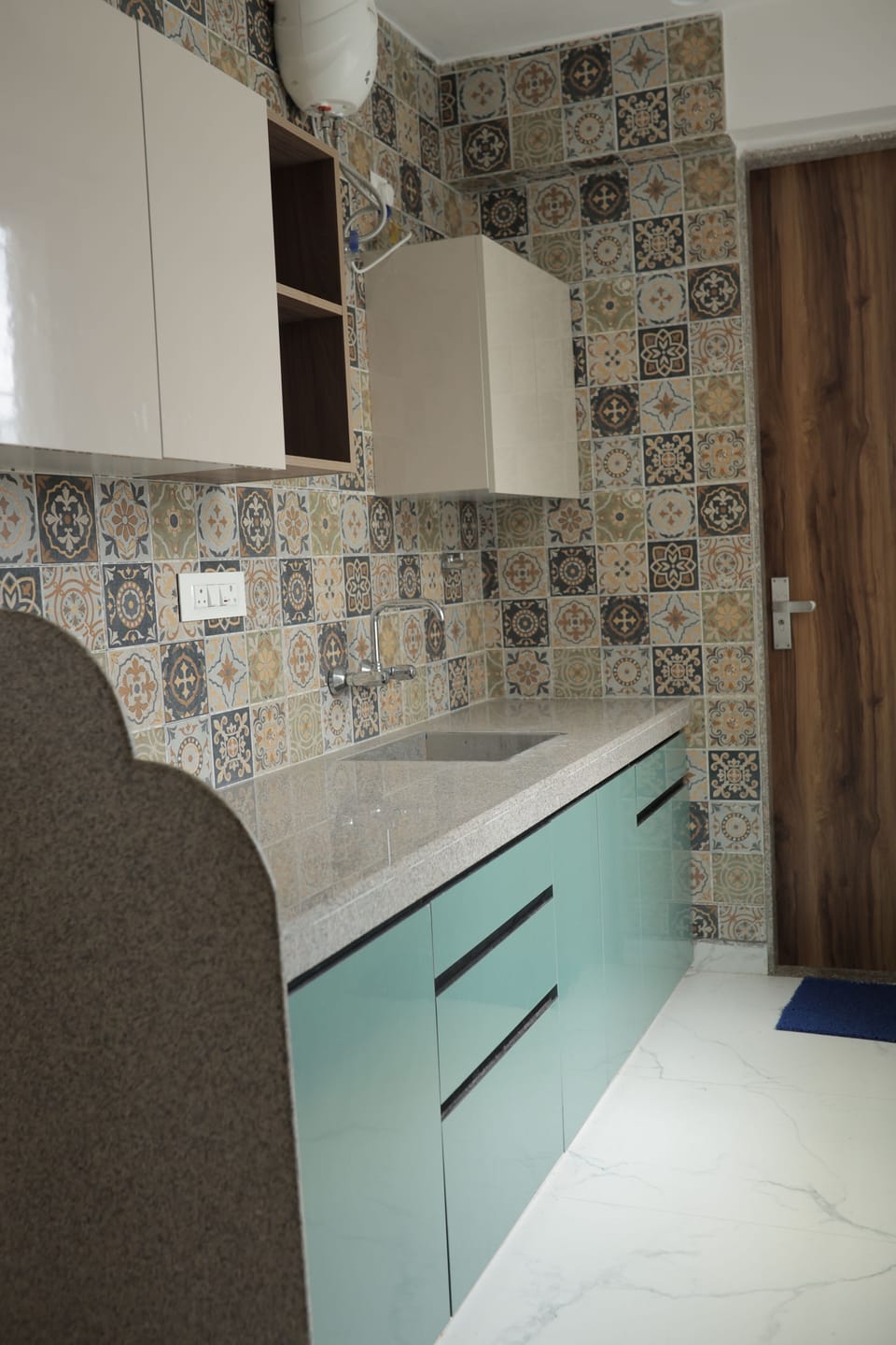 Family Apartment, Garden View | Private kitchen