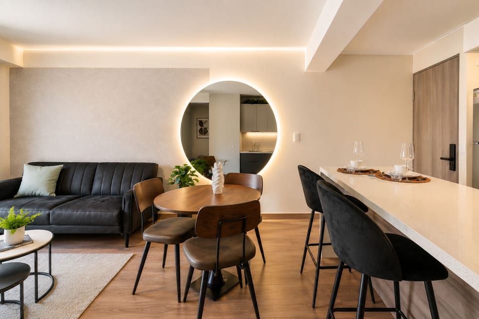Apartment, 1 Queen Bed with Sofa bed, Kitchen | Dining room