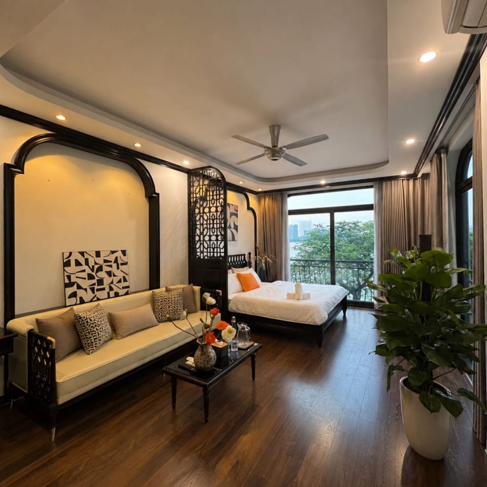 Standard Studio, Balcony, Lake View | Desk, laptop workspace, WiFi (free)