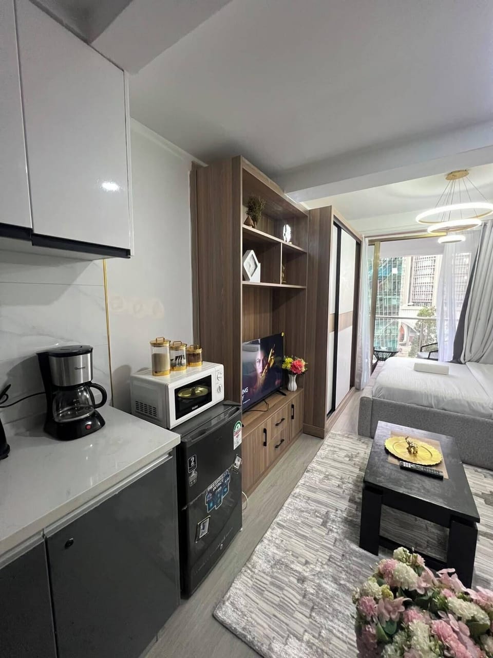 Classic Studio, Balcony, City View | Desk, laptop workspace, iron/ironing board, WiFi (free)