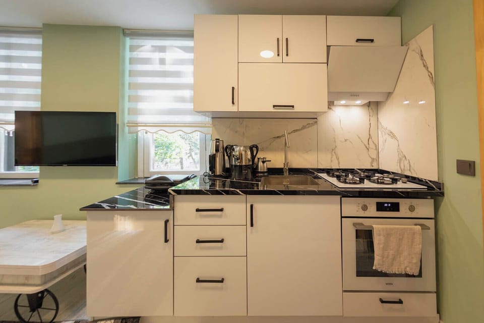 Standard Apartment | Private kitchen | Oven