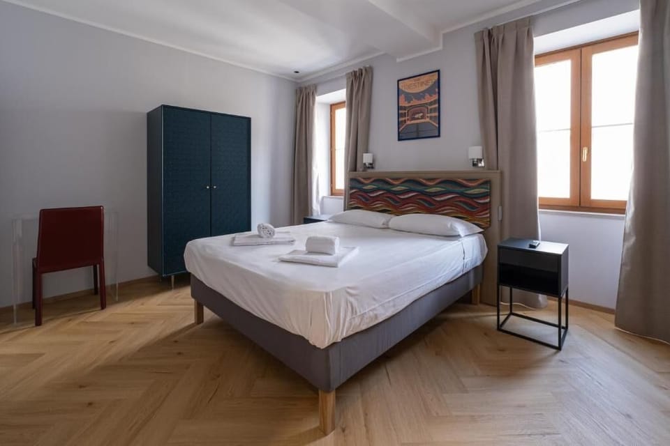 Double Room | Down comforters, desk, blackout drapes, soundproofing