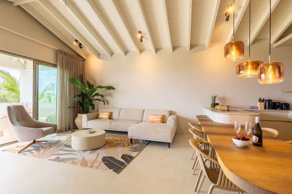 Azzurro at The Reef Ocean View Penthouse Apartment in Sint Michiel