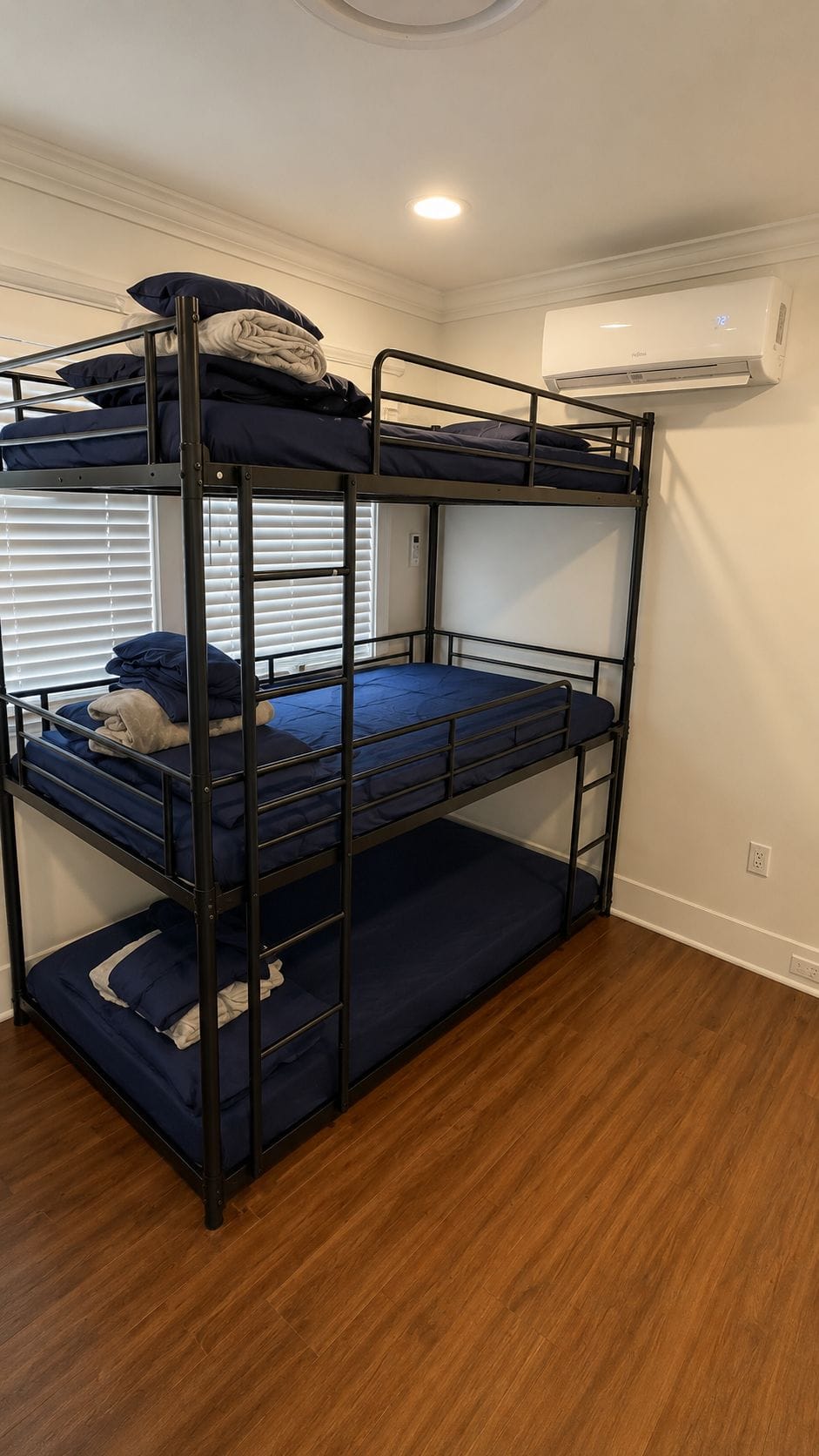 Quadruple Room | Premium bedding, down comforters, memory foam beds, laptop workspace