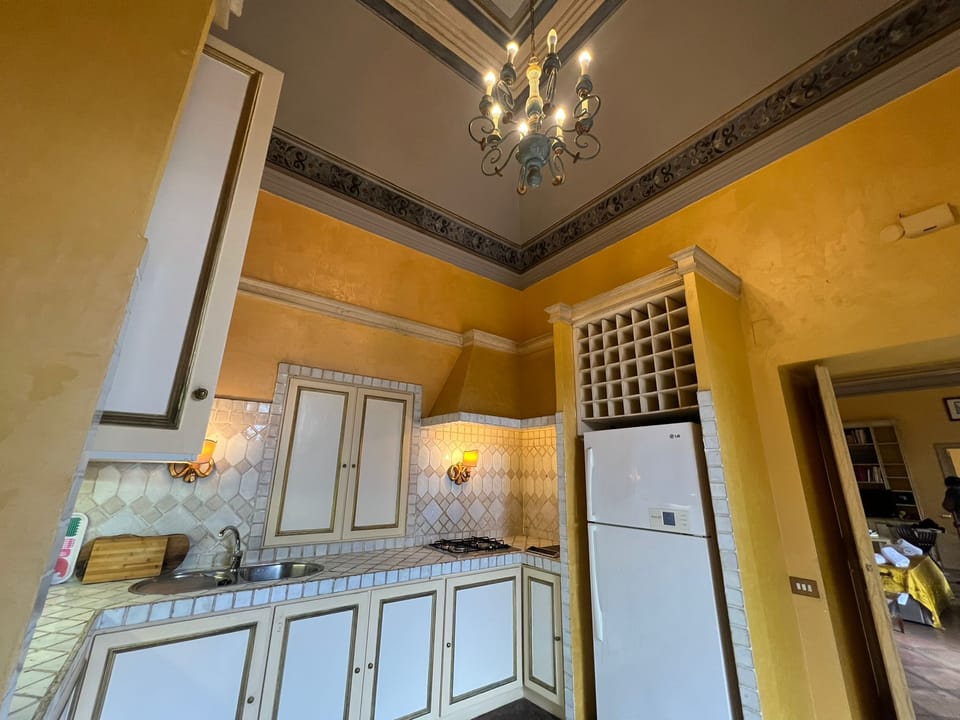Family Apartment, Balcony, City View | Private kitchen