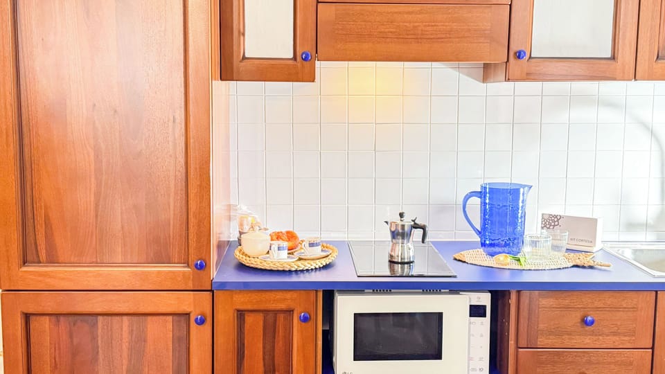 Apartment (2 Bedrooms) | Private kitchen | Microwave, stovetop, dishwasher, electric kettle