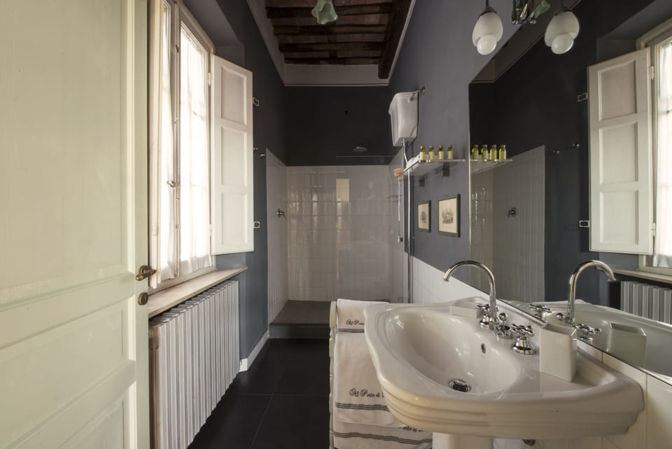 Panoramic Suite, Terrace | Bathroom | Shower, free toiletries, hair dryer, slippers