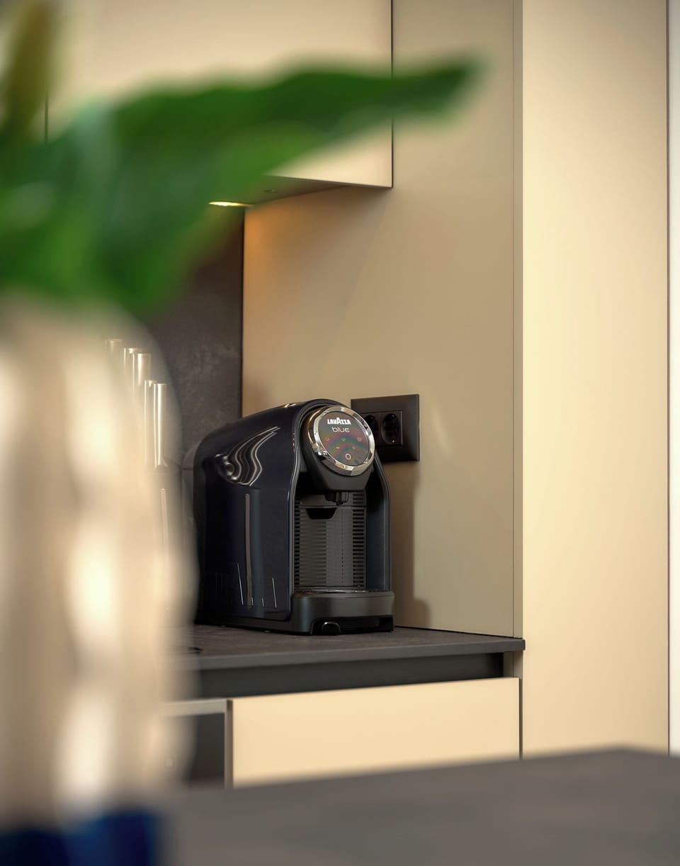 Deluxe Apartment, Private Pool | Coffee and/or coffee maker