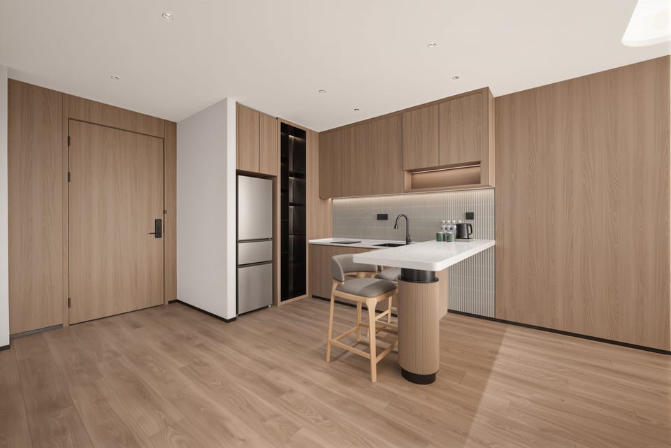 Luxury Suite, Non Smoking, City View | Interior