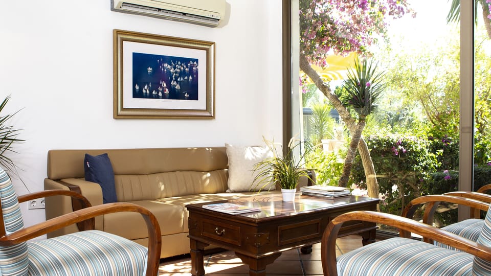 Lobby sitting area