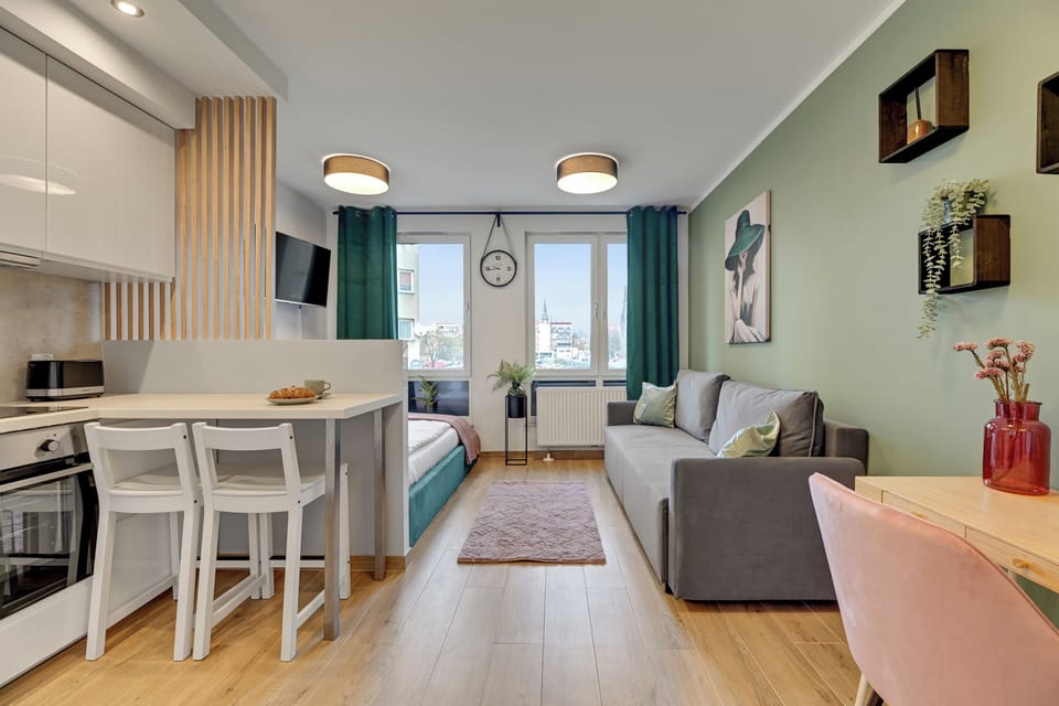 Studio Wilcza with Parking Apartment in Gdansk