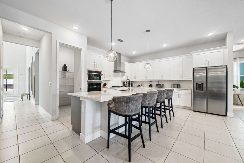 House, Multiple Beds, Pool View (BD016E- The Tropical Bear's Den Oasis) | Private kitchen