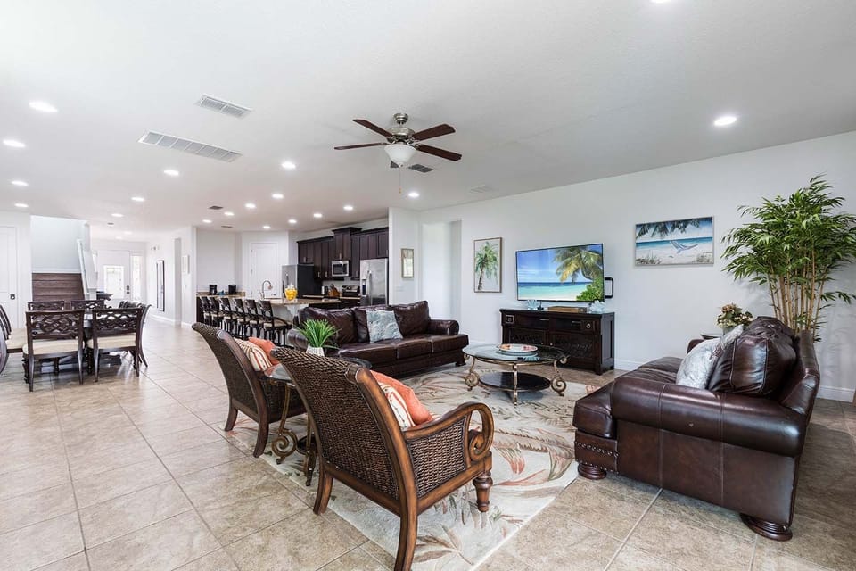 House, Multiple Beds, Pool View (EC067 - The Sleekly Polished Villa) | Living area