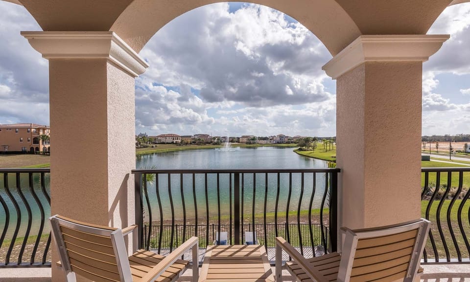 House, Multiple Beds, Pool View (W297E - The Charming Chateau) | View from room