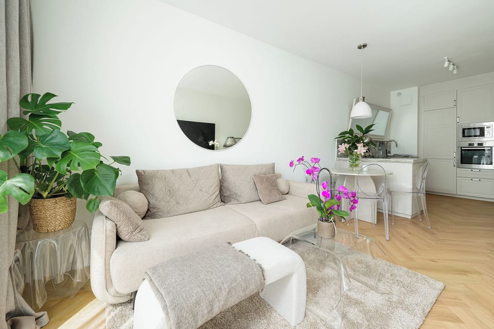 Apartment, Balcony | Living room