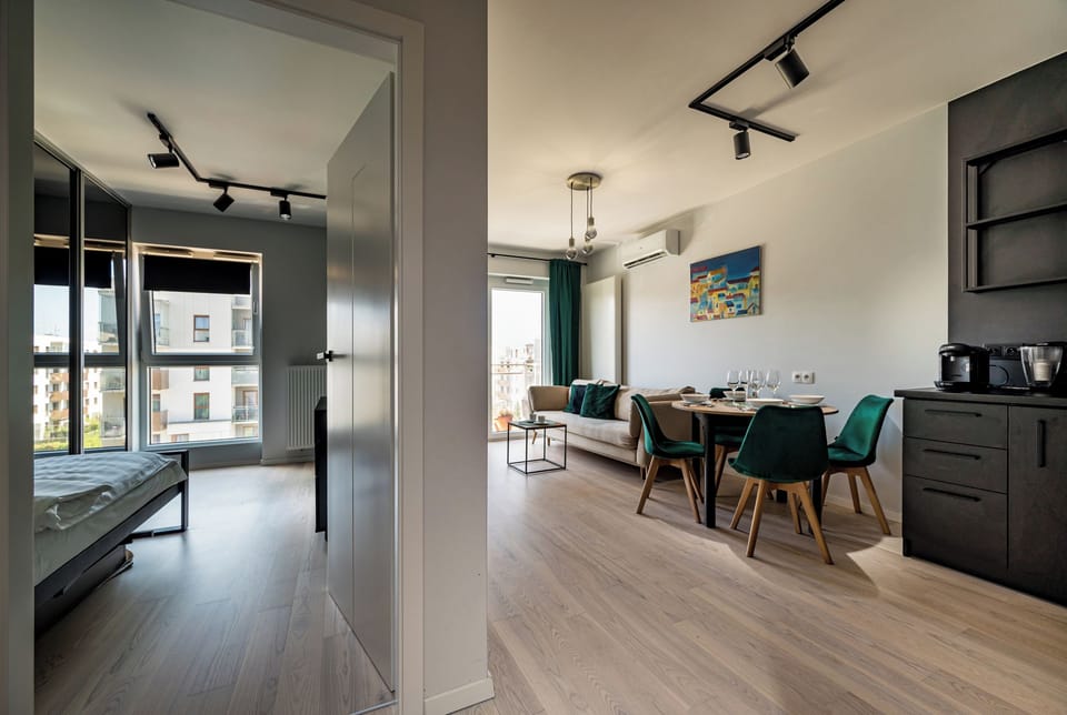 Apartment, Balcony | Living area