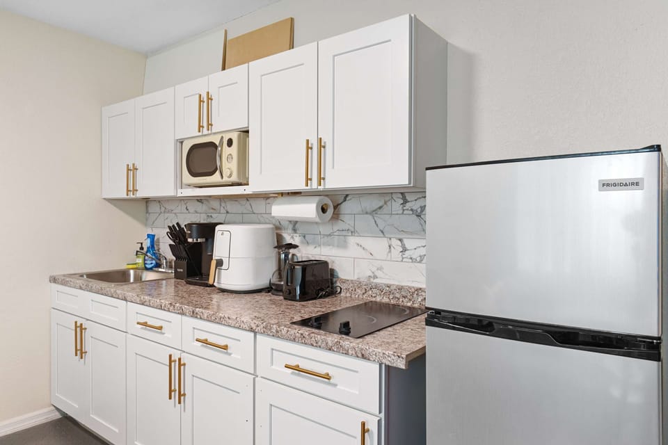 King Bed WFH Setup - Pet Friendly 1BR Stay Apartment in Tampa