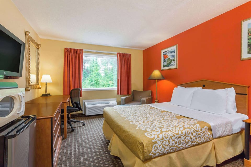 Room, 1 King Bed, Accessible, Non Smoking (Mobility) | Desk, soundproofing, iron/ironing board, cribs (free)