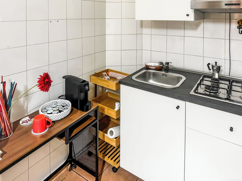 Apartment, Balcony, City View | Private kitchen