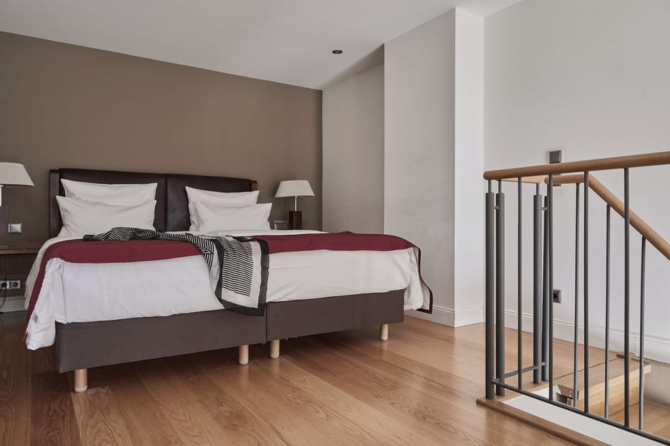 Double Room (Maisonette) | Hypo-allergenic bedding, in-room safe, individually furnished, desk