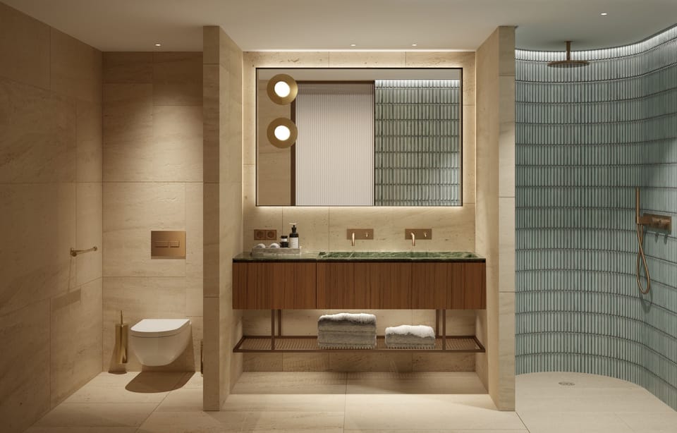 Free toiletries, hair dryer, bathrobes, slippers