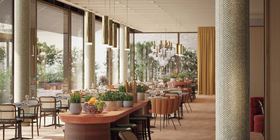 Breakfast area