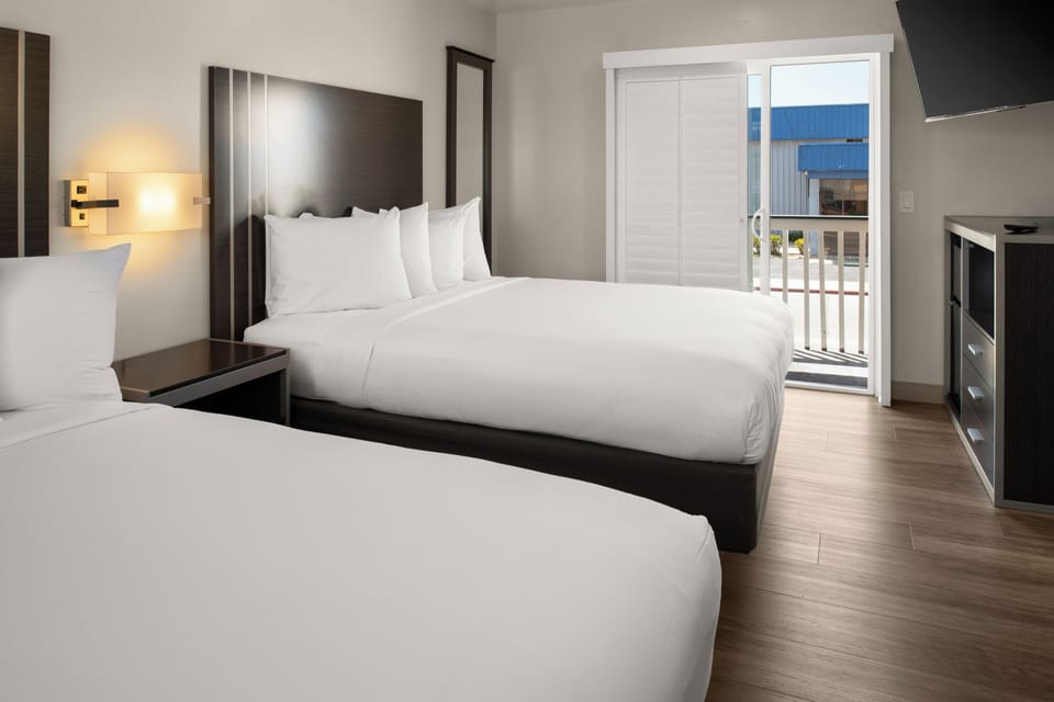 Room, 2 Queen Beds | Premium bedding, desk, blackout drapes, iron/ironing board